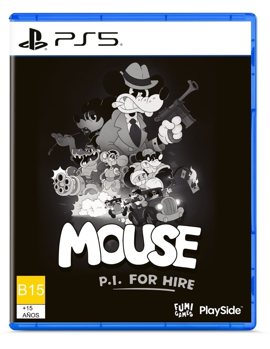PS Mouse: P.I. For Hire Playstation estándar para PS5
